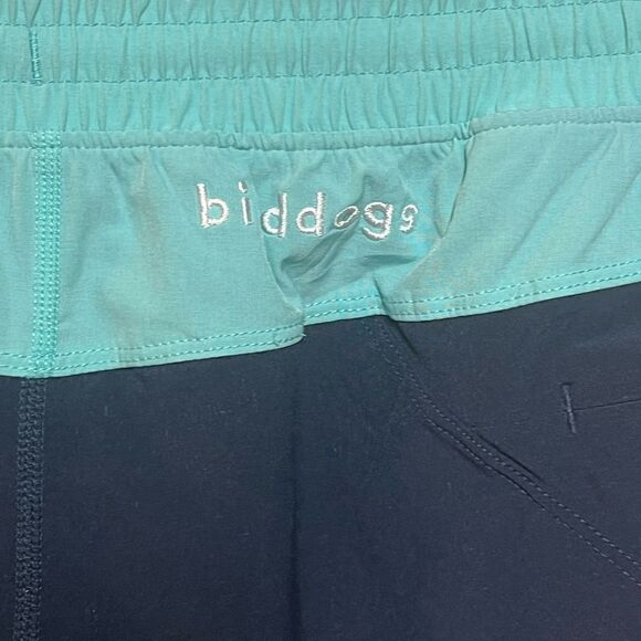 New Birddog Gym Shorts With liner Navy Teal Mens L - Picture 3 of 7